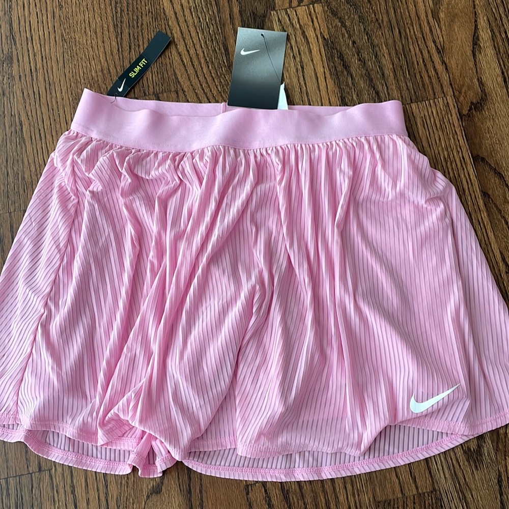 Nike pink tennis skirt